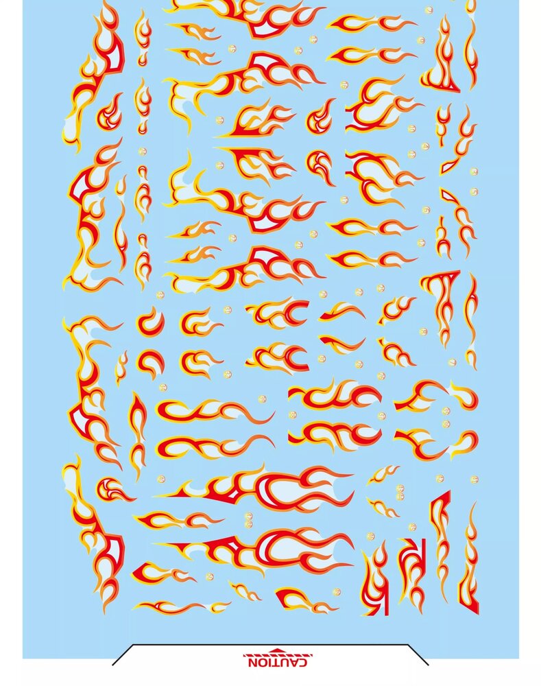 Flaming-Snow MG-171 Providence Gundam (Cross Contrast Colors) Hot Stamp Decals