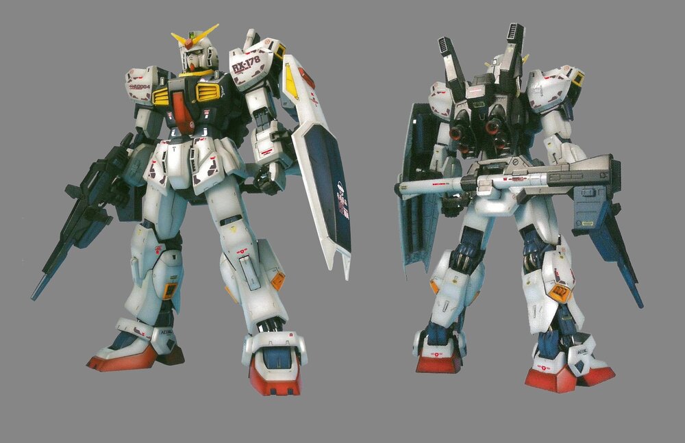 Flaming-Snow PG-05 Gundam RX-178 MK II Titans Fluorescent Decals