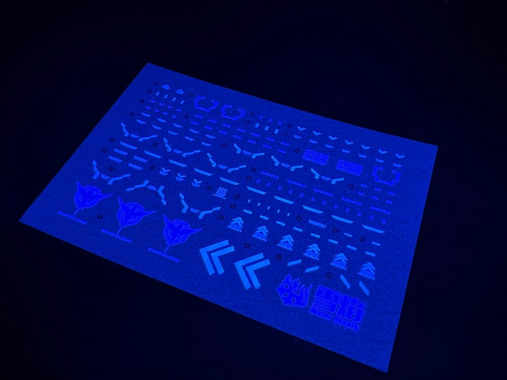 Flaming-Snow MG-35 Avalanche Exia Fluorescent Decals
