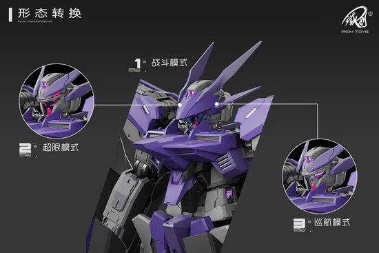 PRE-ORDER Iron Toys 1/100 TC-004 Star Abyss