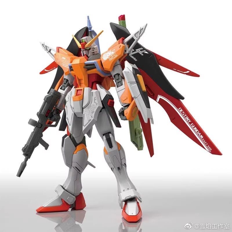 Flaming-Snow HG-23CE ZGMF-X20A Strike Freedom Gundam &amp; ZGMF-X42S Destiny Gundam Fluorescent Decals