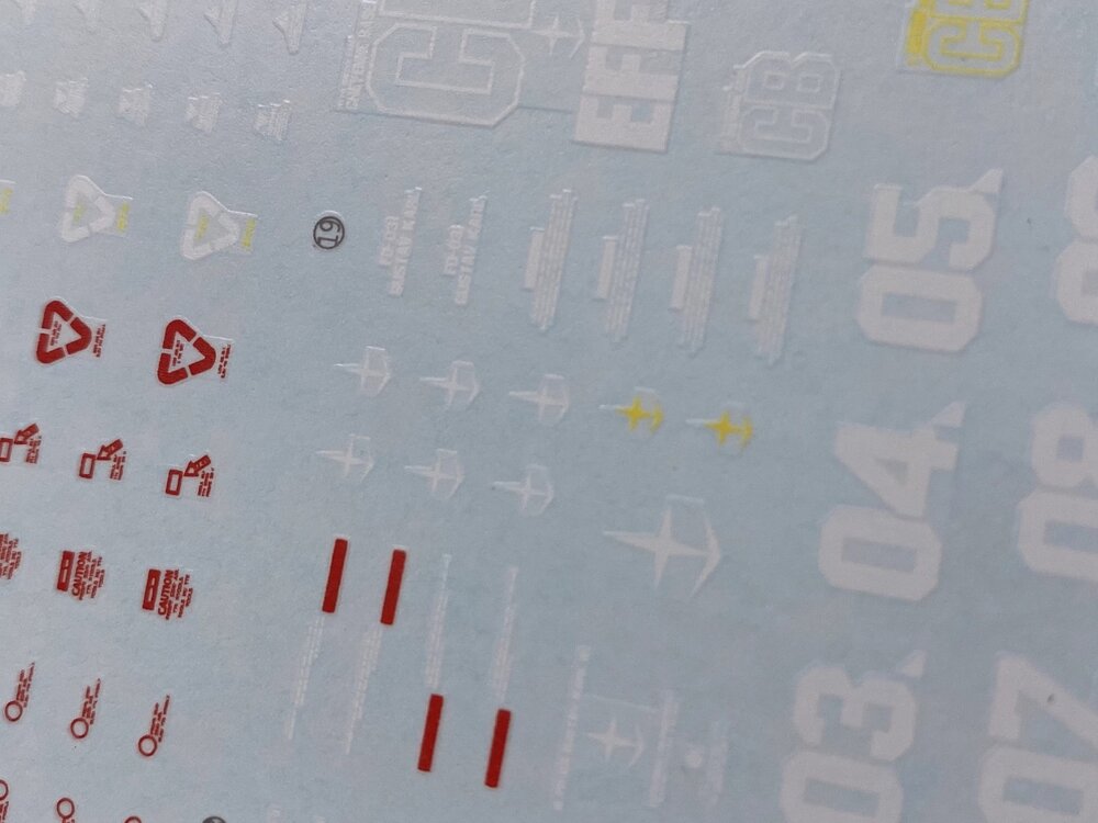 Flaming-Snow HG-20 Gustav Karl (Unicorn Ver) Fluorescent Decals