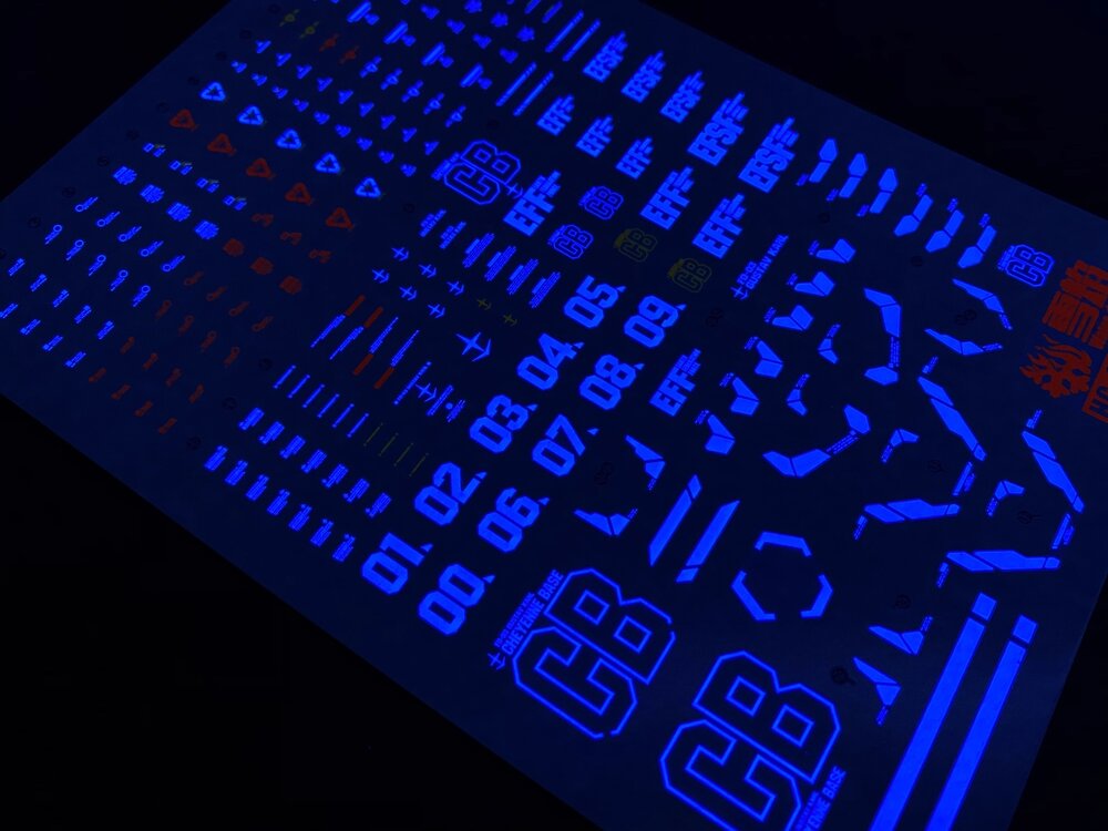 Flaming-Snow HG-20 Gustav Karl (Unicorn Ver) Fluorescent Decals