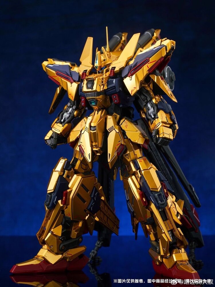 PRE-ORDER Shenma Model 1/100 Golden Warrior Full Armor (FA Hyaku Shiki)