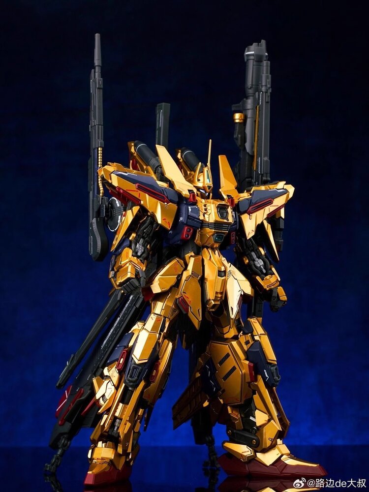 PRE-ORDER Shenma Model 1/100 Golden Warrior Full Armor (FA Hyaku Shiki)