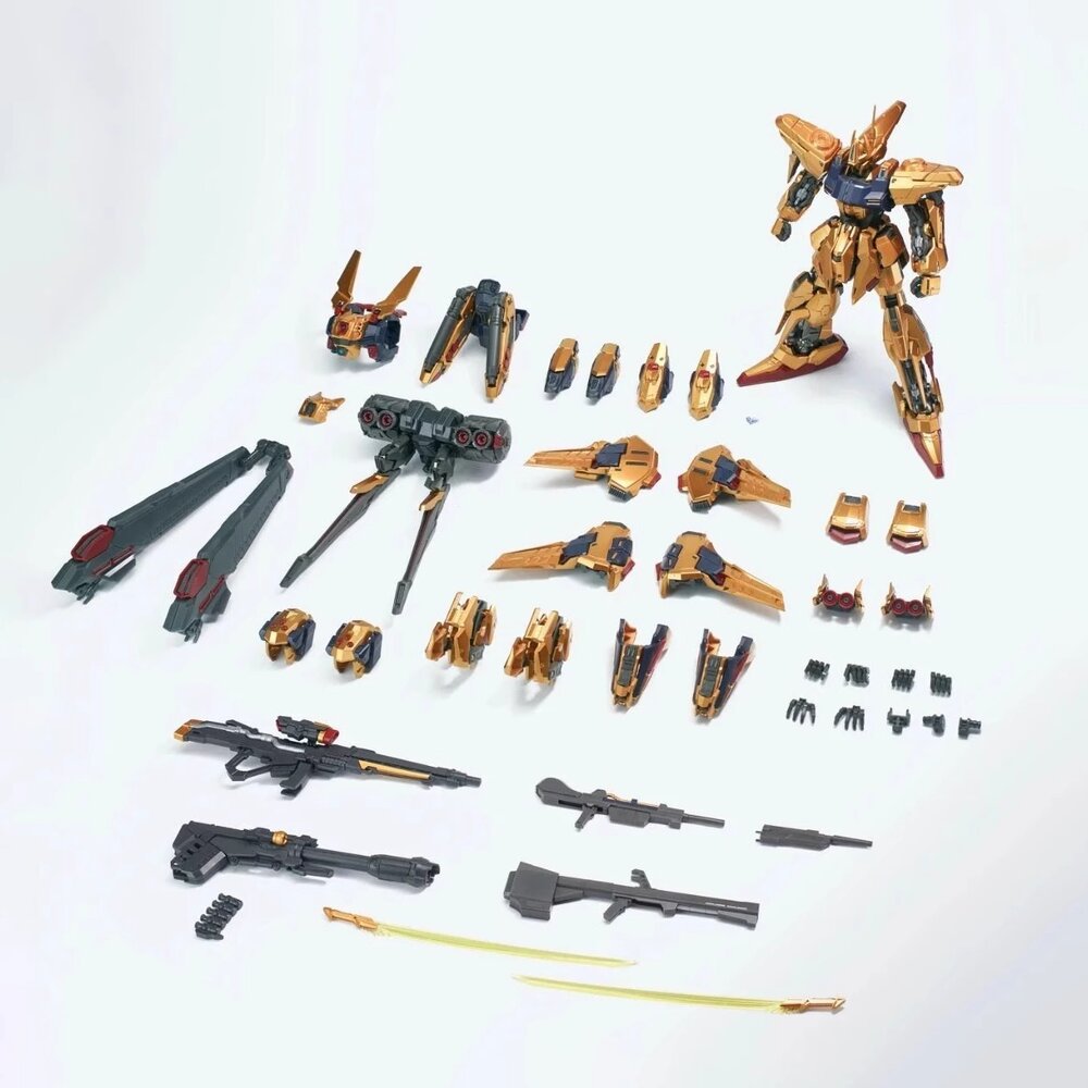 PRE-ORDER Shenma Model 1/100 Golden Warrior Full Armor (FA Hyaku Shiki)
