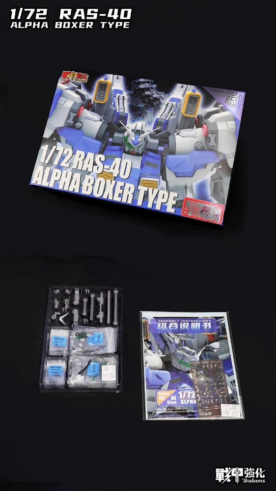 Rodams 1/72 RAS-40 GP04 Alpha Boxer Type [Limited Blue Version]