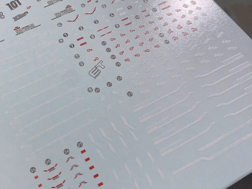 Flaming-Snow RG-04 Freedom Gundam Fluorescent Decals