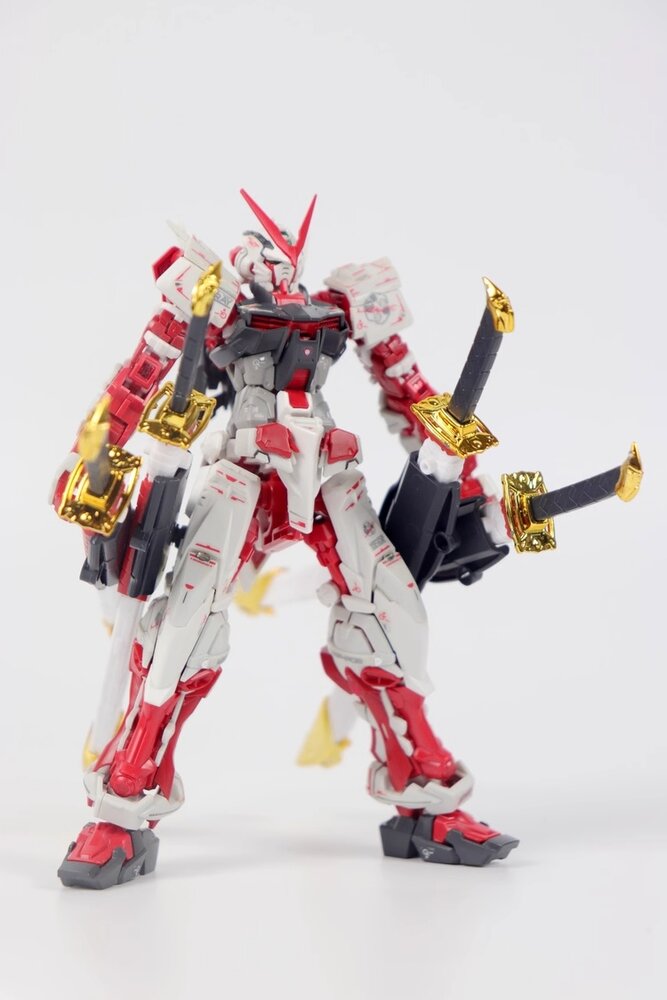 BW Model Four Swords Accessory Pack for 1/100 MG Astray Red Frame