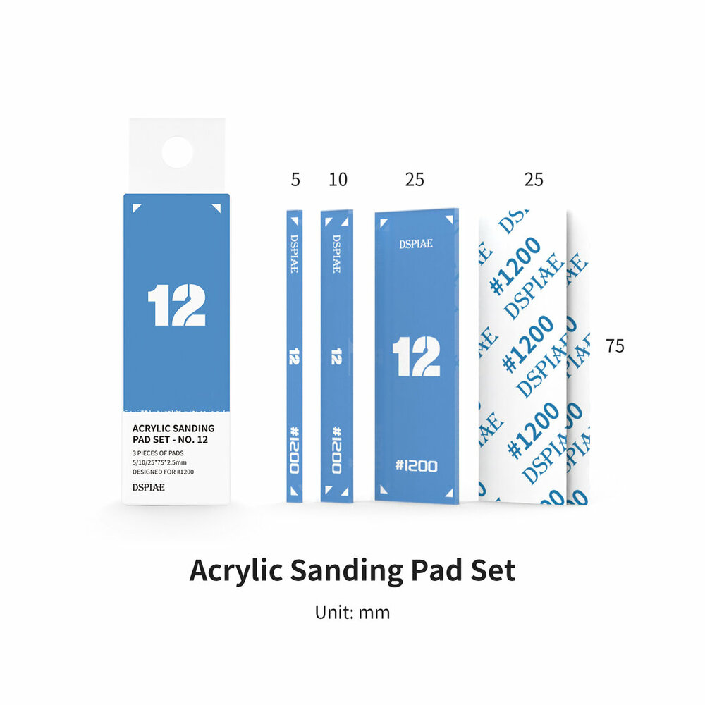 [ROAD KILL] DSPIAE Acrylic Sanding Pad Set PT-SP12