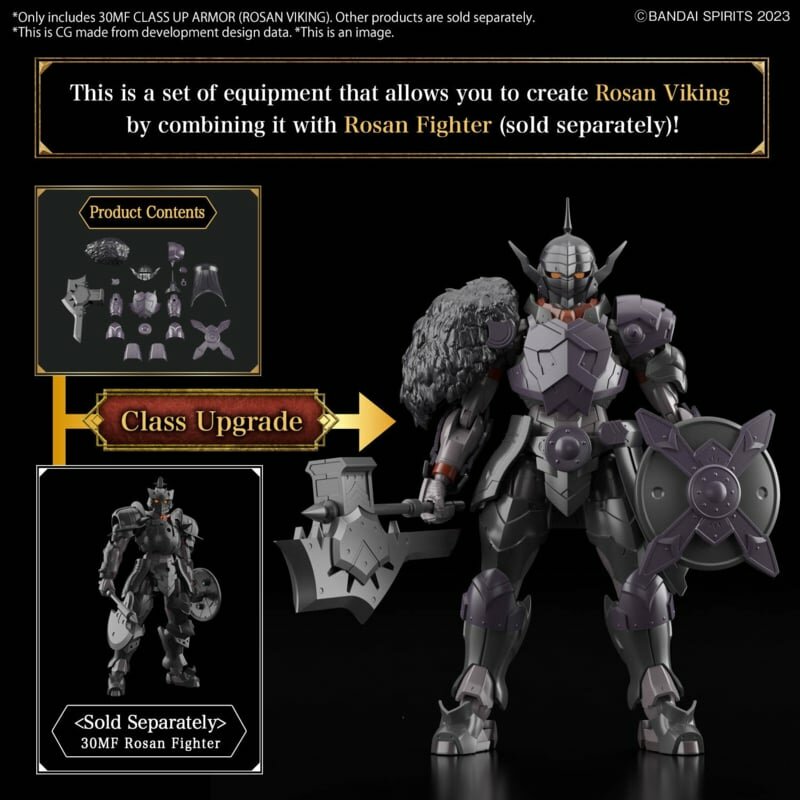 30MF Class Up Armor Rosan Viking A-08