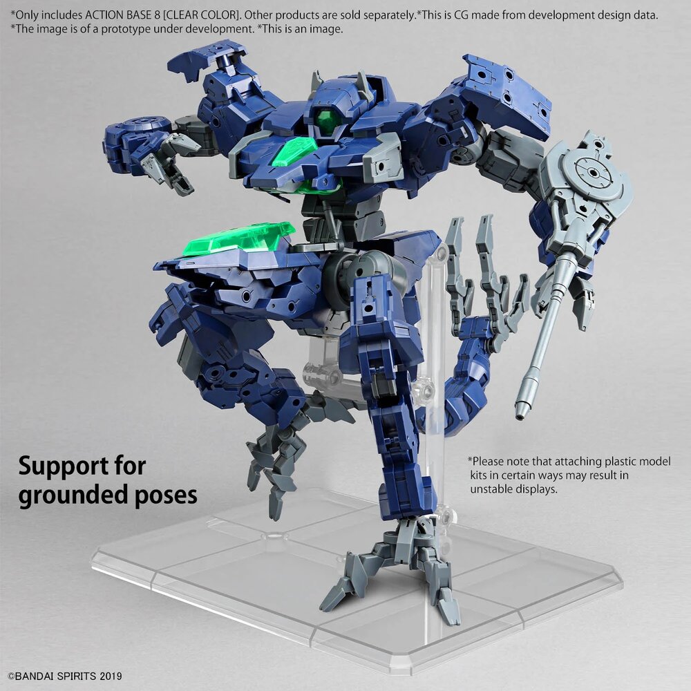 Bandai 1/100 Action Base 8 Clear