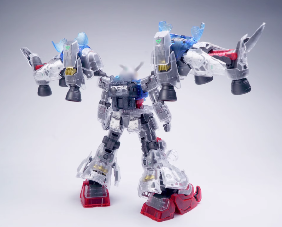 Solomon 1/100 RX-78GP02A Gundam Physalis + MLRS Backpack and Clear Armor Parts
