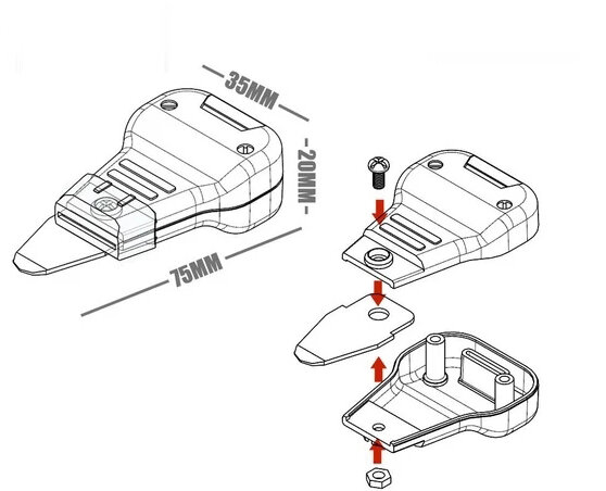 Moshi Part Separator Model Kit 4in1 MS-086