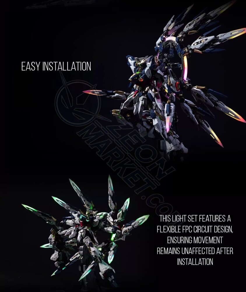 Kosmos 1/100 Apocalypse RGB LED Set + Remote