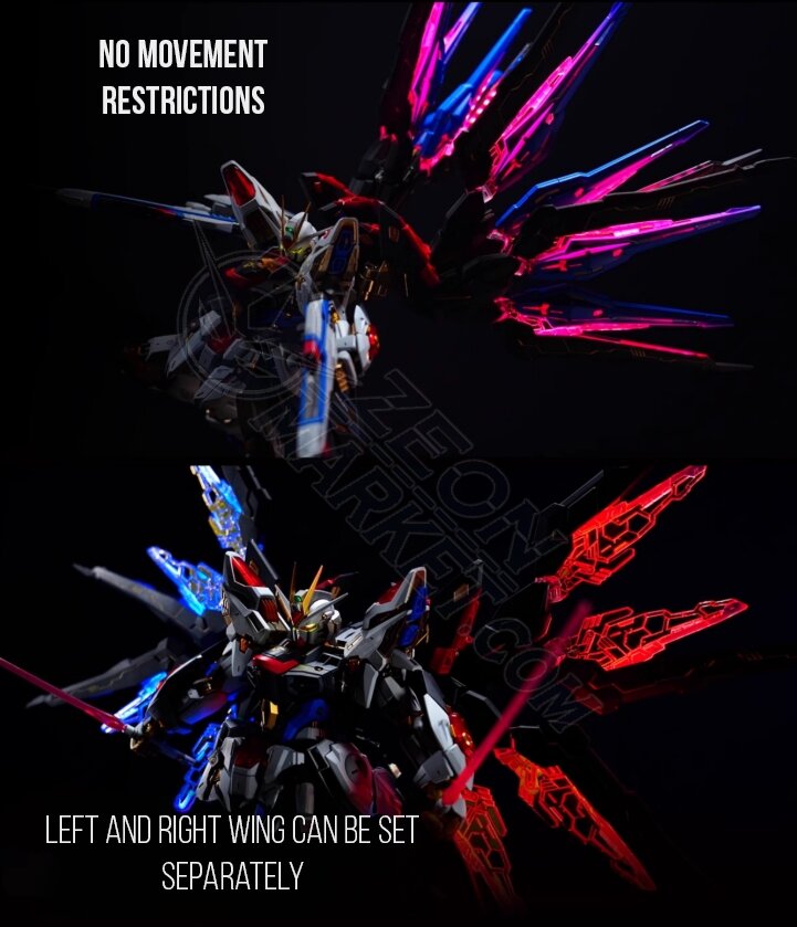 Kosmos MGEX Strike Freedom RGB LED Set + Remote