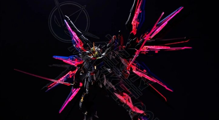 Kosmos MGEX Strike Freedom RGB LED Set + Remote