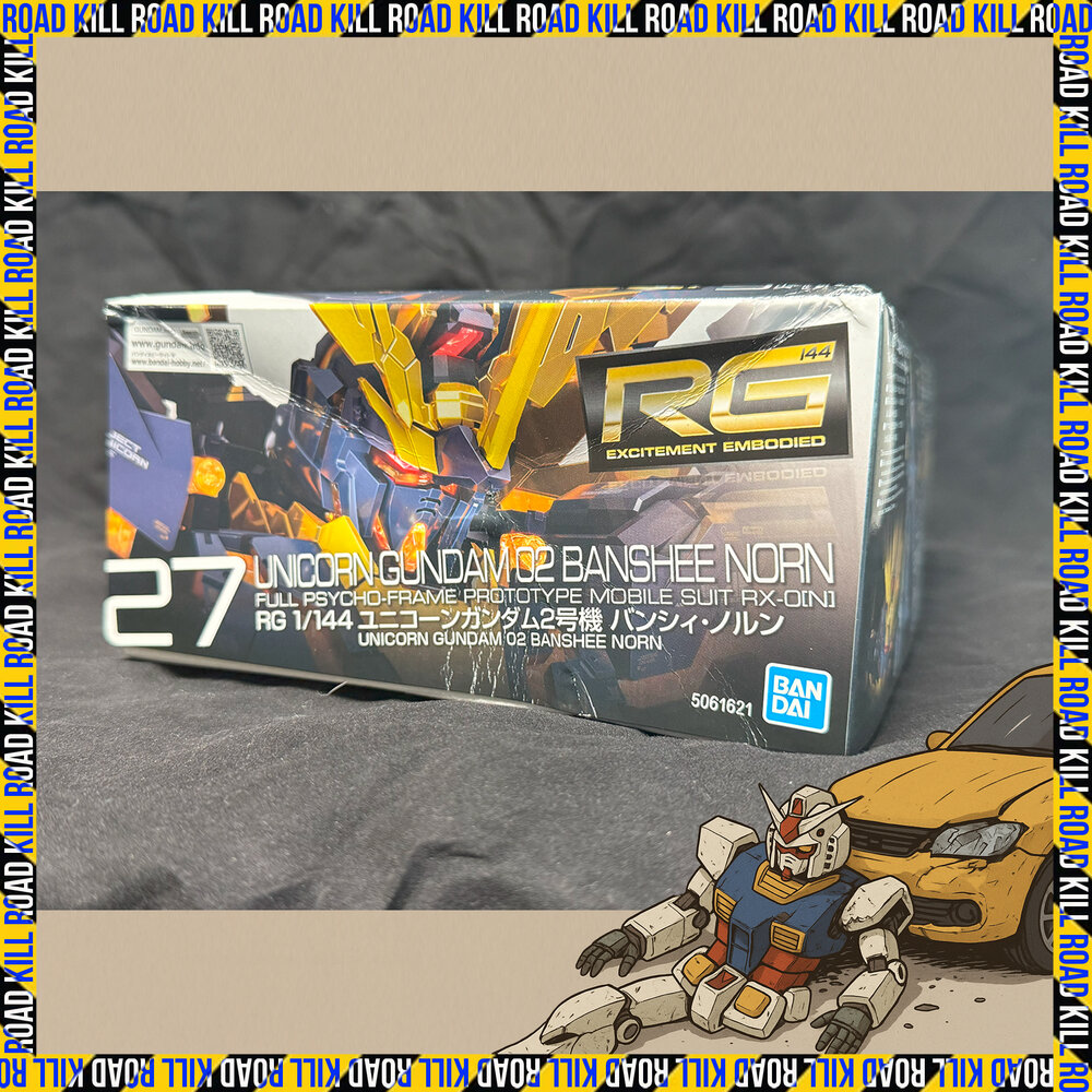 [ROAD KILL] 1/144 RG Unicorn Gundam 02 Banshee Norn RG27