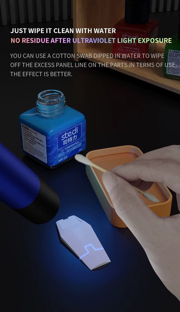 Stedi Panel Liner Transparent (White) Fluorescent MP-28