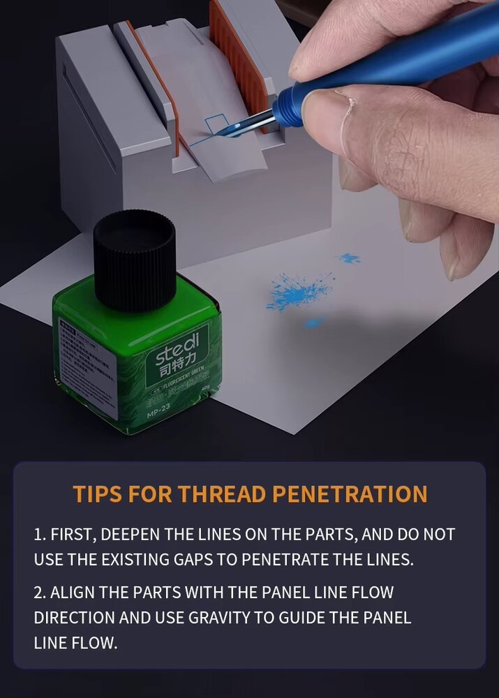 Stedi Panel Liner Transparent (White) Fluorescent MP-28