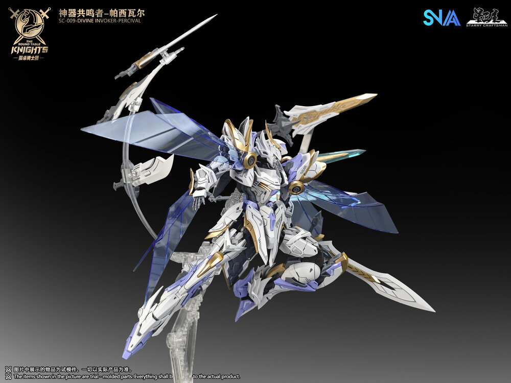PRE-ORDER SNAA 1/144 Divine Invoker Percival SC-009 Deluxe Ver.