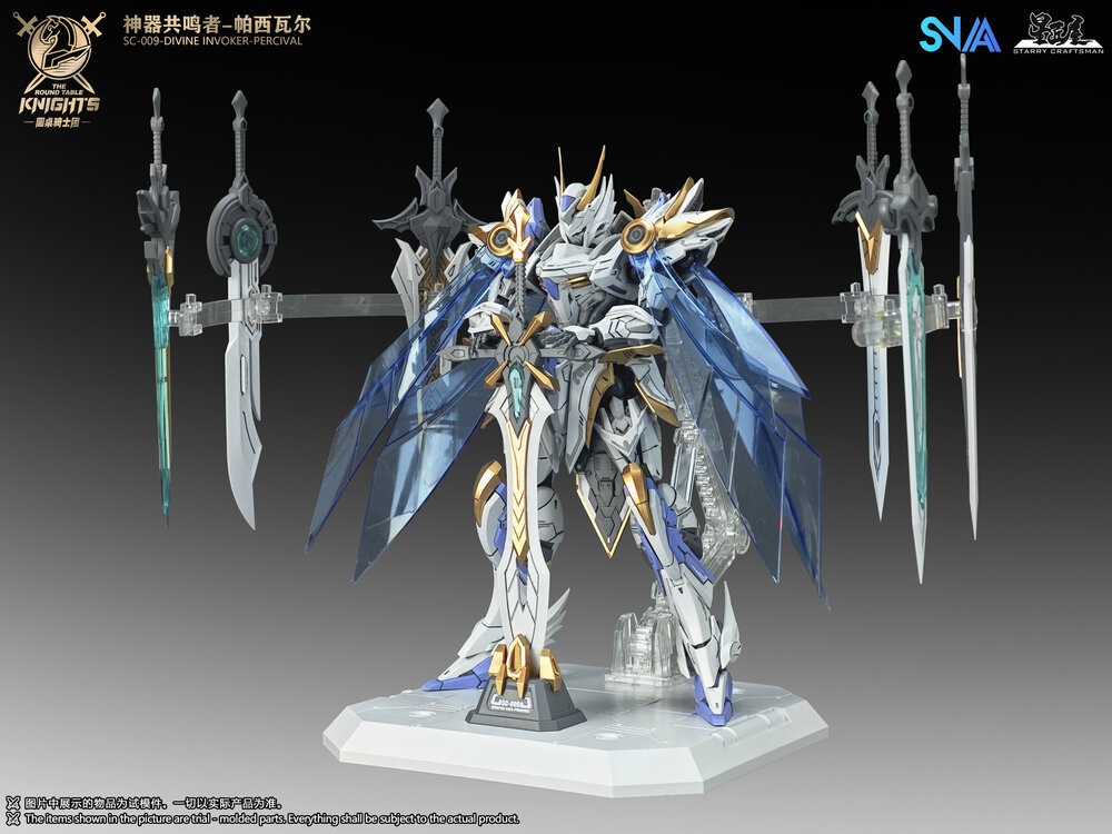 PRE-ORDER SNAA 1/144 Divine Invoker Percival SC-009 Deluxe Ver.