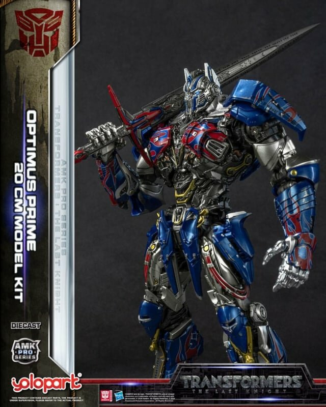 Yolopark Transformers: The Last Knight AMK Pro Series Plastic Model Kit Optimus Prime