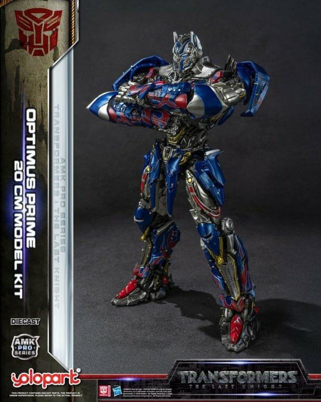 Yolopark Transformers: The Last Knight AMK Pro Series Plastic Model Kit Optimus Prime