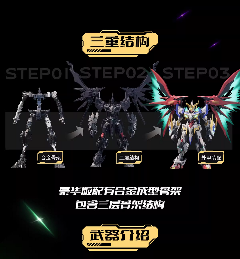 Cang-Toys 1/100 War of the God Baphomet Deluxe Holy Ver.