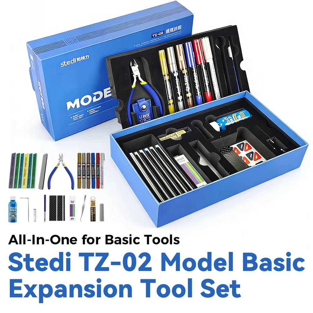 Stedi Model Tools+ TZ-02 Tool Set