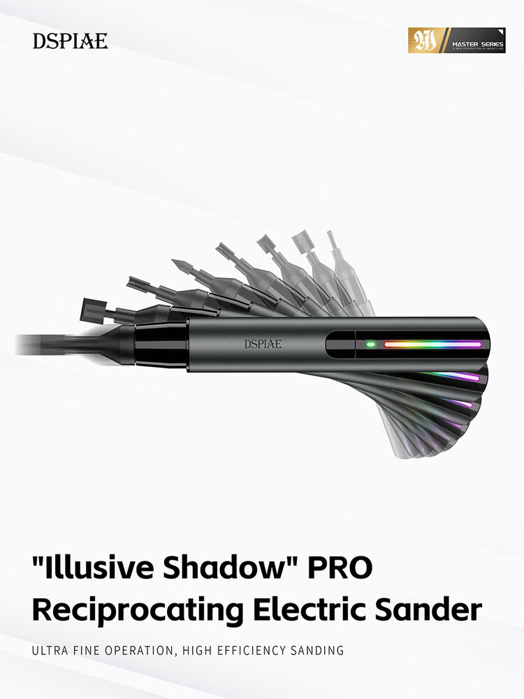 DSPIAE "Illusive Shadows" Reciprocating Sander ES-A PRO