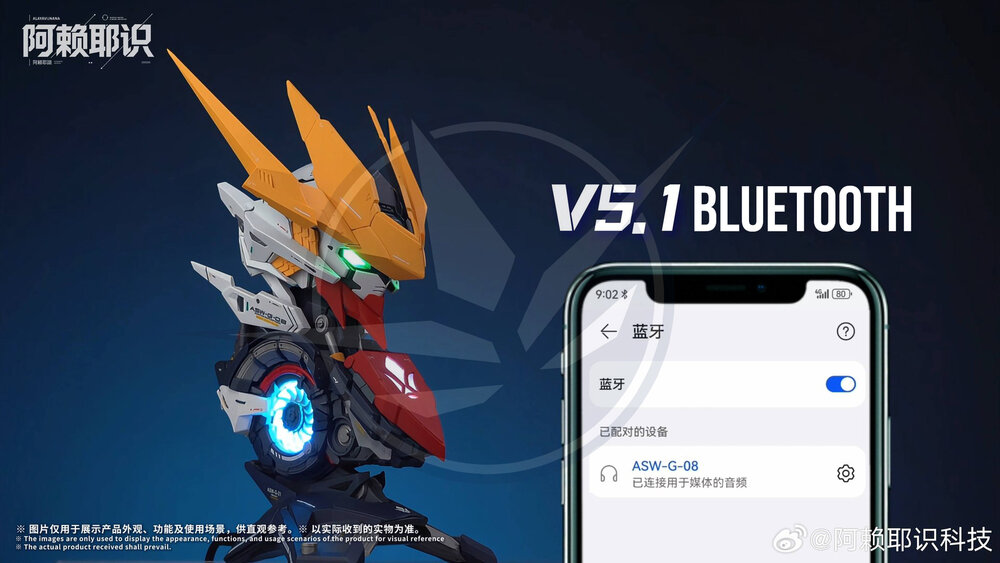 Alaya-Vijnana Technology 1/35 Barbatos Lupus Rex Iridescent Interactive Bust