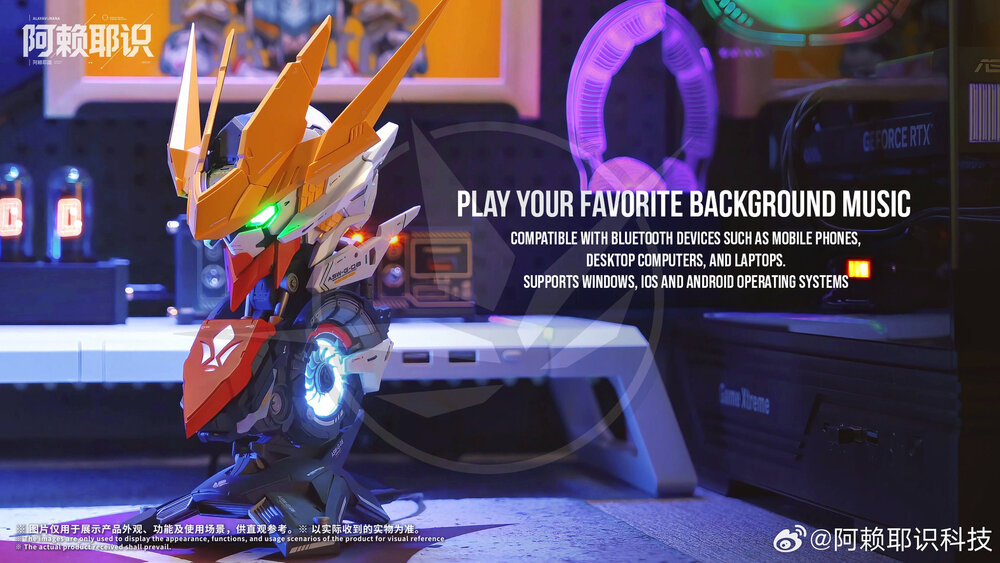 Alaya-Vijnana Technology 1/35 Barbatos Lupus Rex Iridescent Interactive Bust