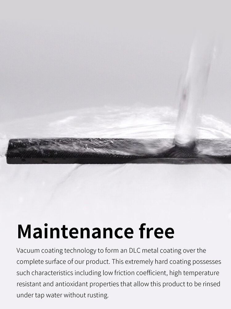 DSPIAE DLC Coated RVS Vijl 400/800 Korrel AT-FX01