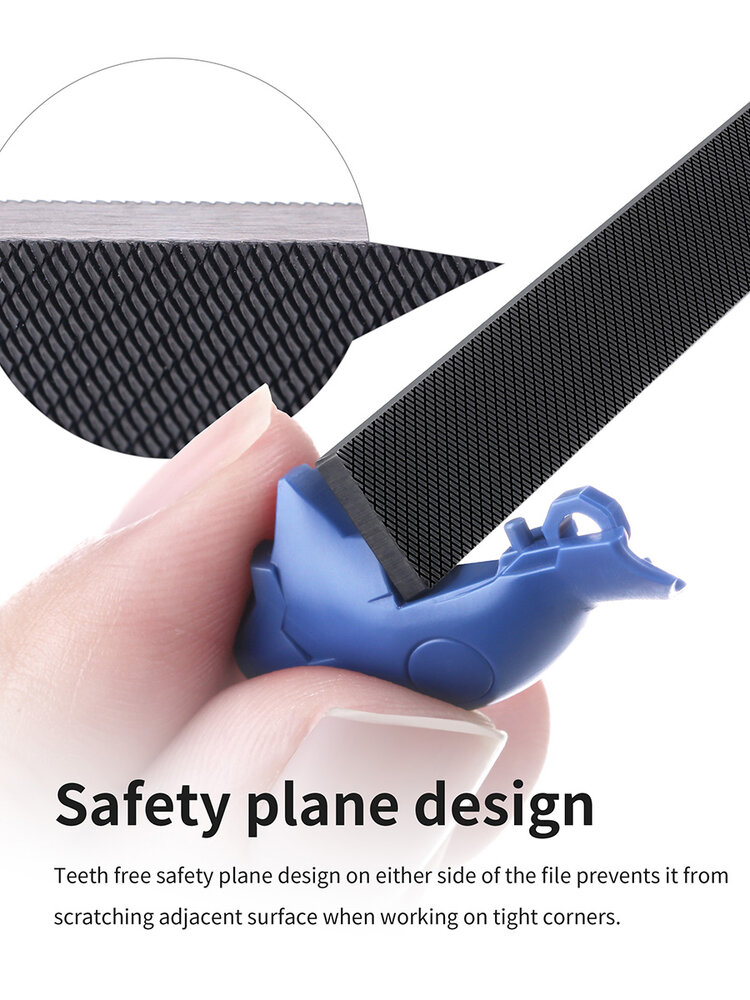 DSPIAE DLC Coated RVS Vijl 600/1200 Korrel AT-FX02