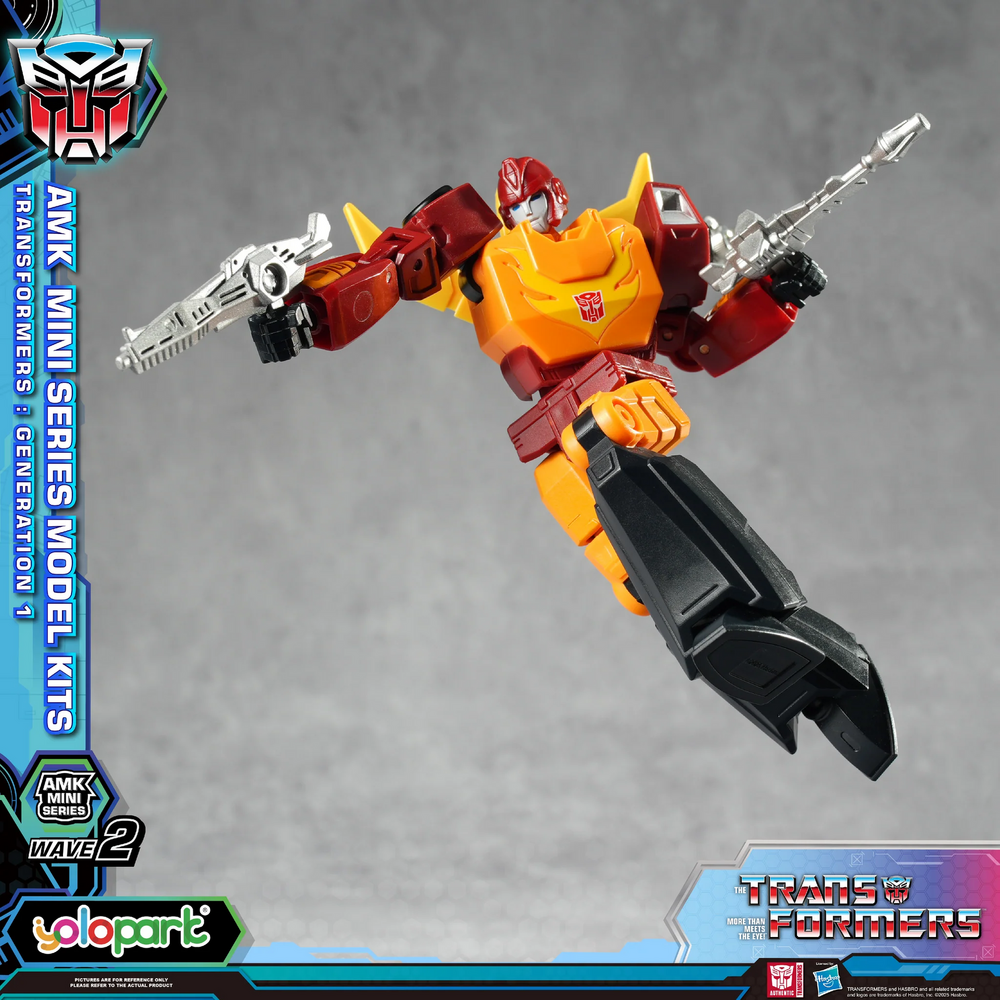 Yolopark Transformers G1 AMK Mini Series Wave 2 Rodimus Prime