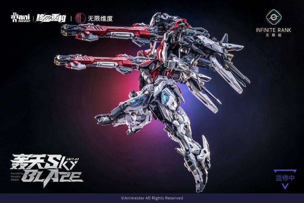 PRE-ORDER Animester x Infinite Dimension 1/72 Unit-03 Sky Blaze