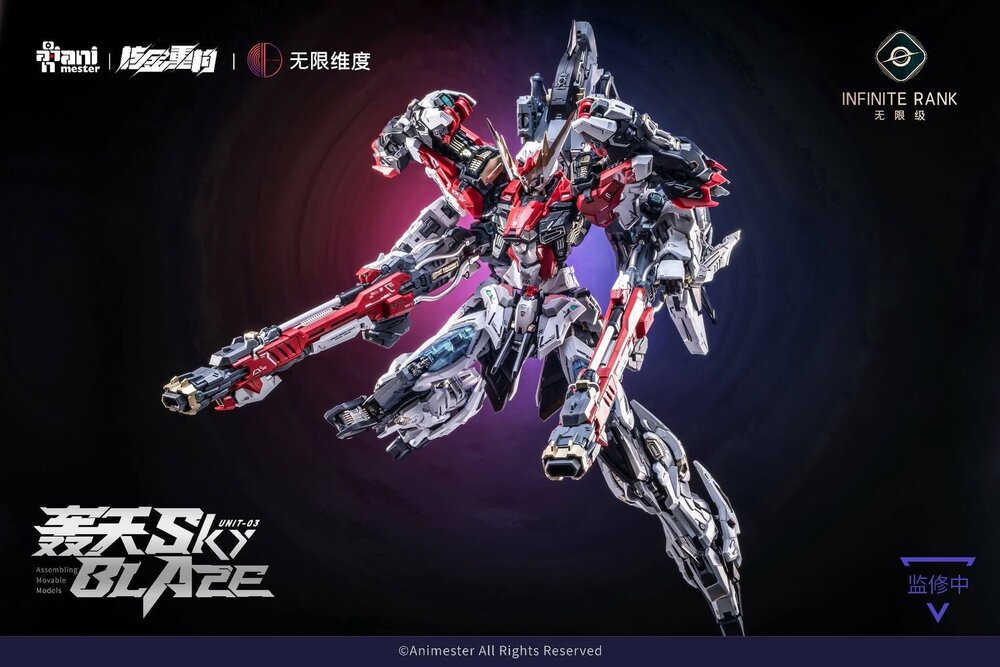 PRE-ORDER Animester x Infinite Dimension 1/72 Unit-03 Sky Blaze