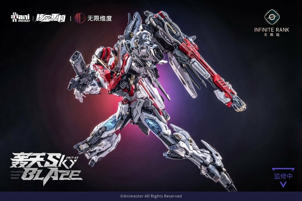 PRE-ORDER Animester x Infinite Dimension 1/72 Unit-03 Sky Blaze