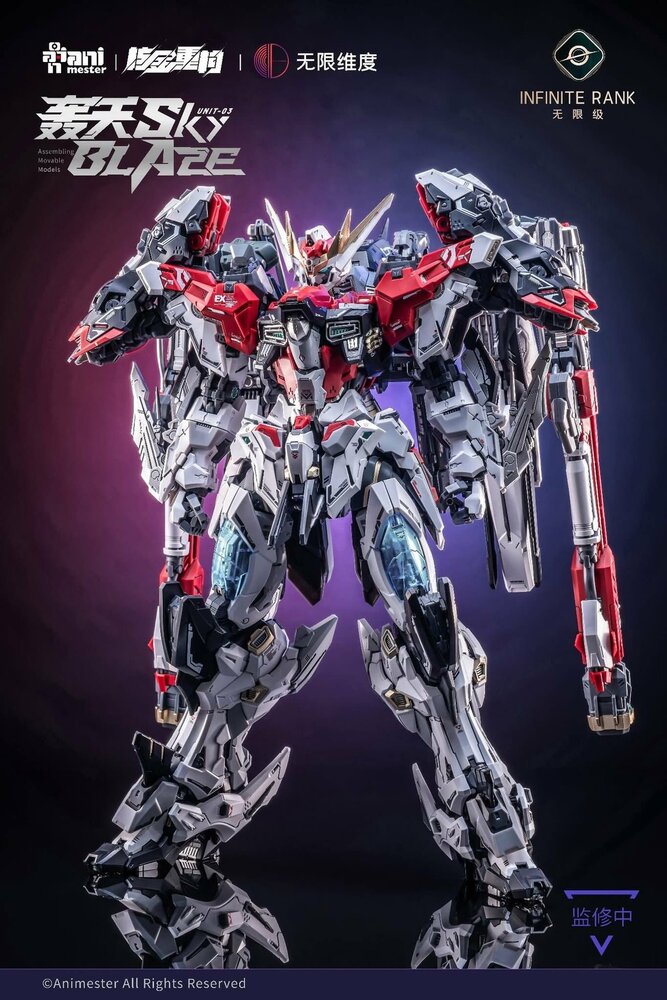 PRE-ORDER Animester x Infinite Dimension 1/72 Unit-03 Sky Blaze