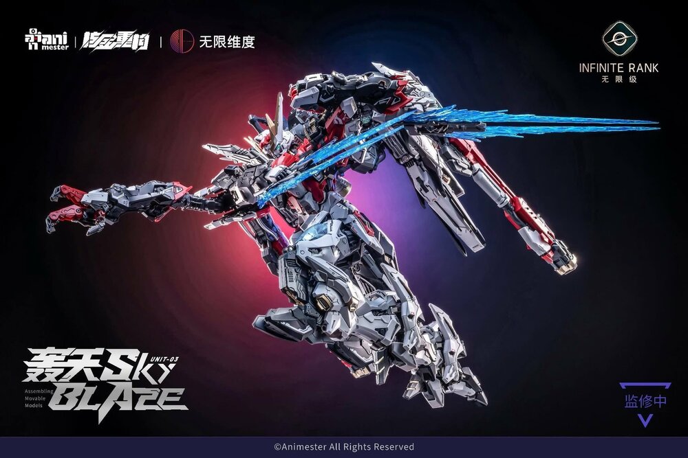 PRE-ORDER Animester x Infinite Dimension 1/72 Unit-03 Sky Blaze