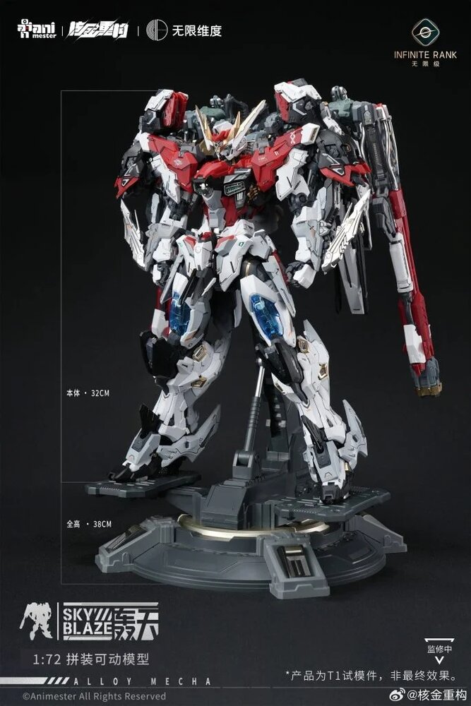 PRE-ORDER Animester x Infinite Dimension 1/72 Unit-03 Sky Blaze