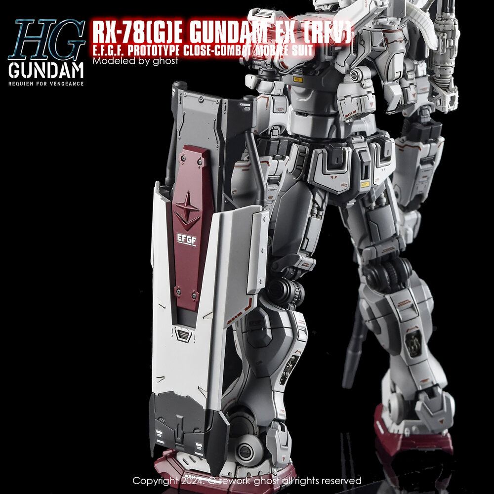 G-REWORK HG RX-78(G)E Gundam EX (RFV) Decals