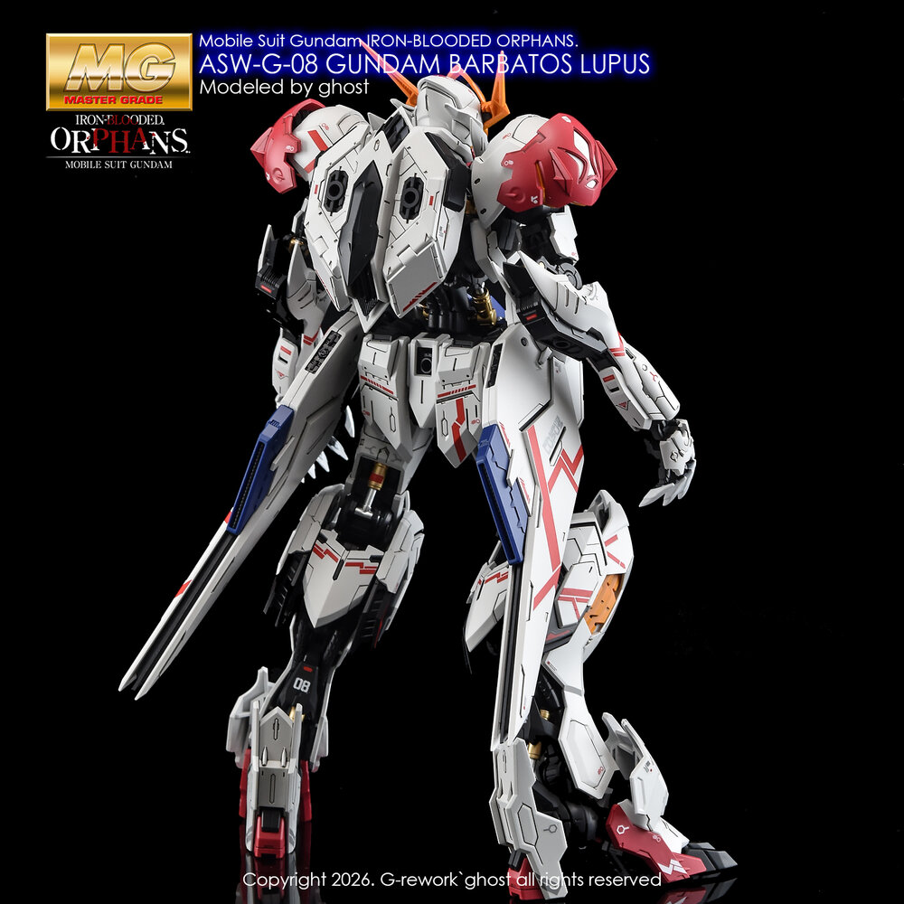 G-REWORK MG ASW-G-08 Gundam Barbatos Lupus Decals