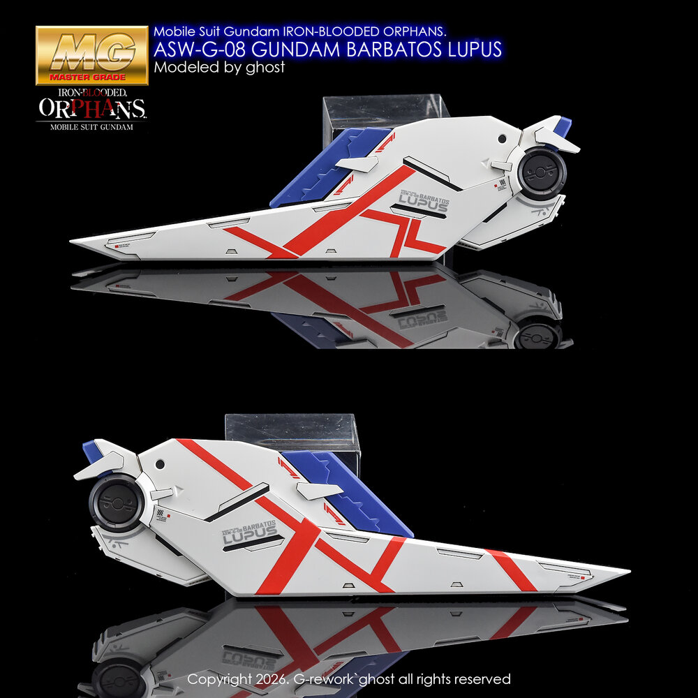 G-REWORK MG ASW-G-08 Gundam Barbatos Lupus Decals