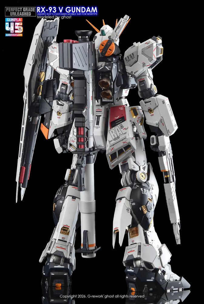 G-REWORK PG Unleashed RX-93 V Gundam Decals