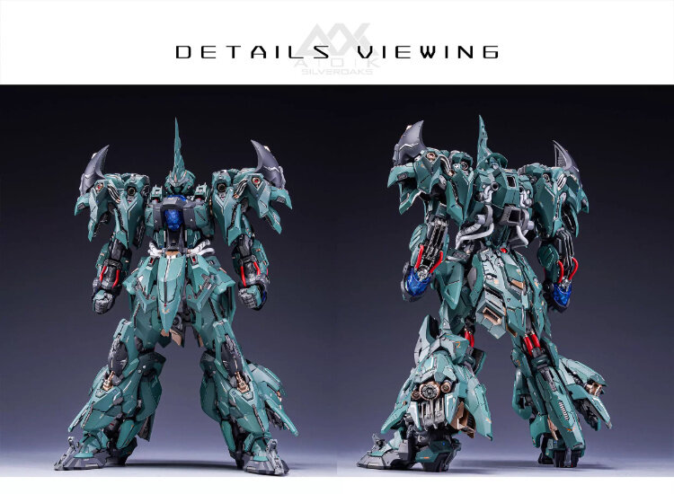AOK Silveroaks 1/100 NZ-666 Kshatriya Lizard Ver. Dress-up Kit