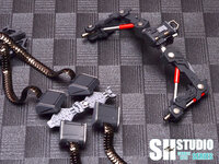 RG MSN-04 Sazabi Dual Gatling Gun plus Metal Chains (Resin Pakket)