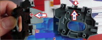 JAO Parts, MG Sinanju Metal Waist Fix