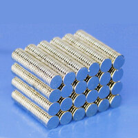 Neodymium Magneten NdFeB N35 Discs 5mm set van 25 stuks